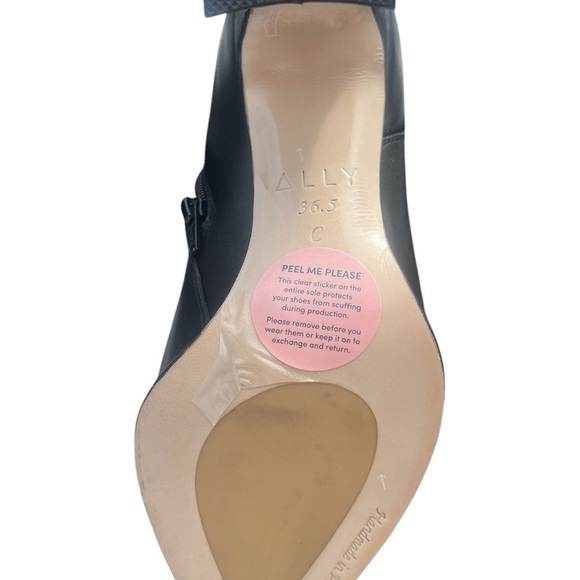 Black Calf Leather Bold Block Ankle Boot 
UK 36.5/ US 6.5 - Picture 7 of 13